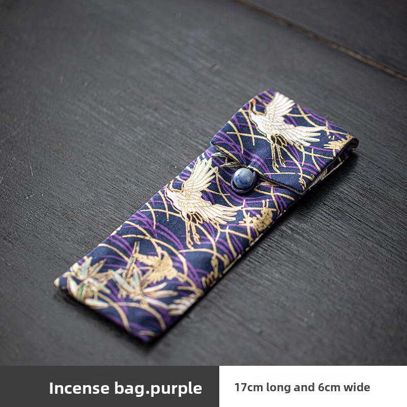 Farbe Brokat Räuchergefäß Tasche Chinesischer Stil Aufbewahrungstasche für Räuchergefäß Werkzeuge Zubehör