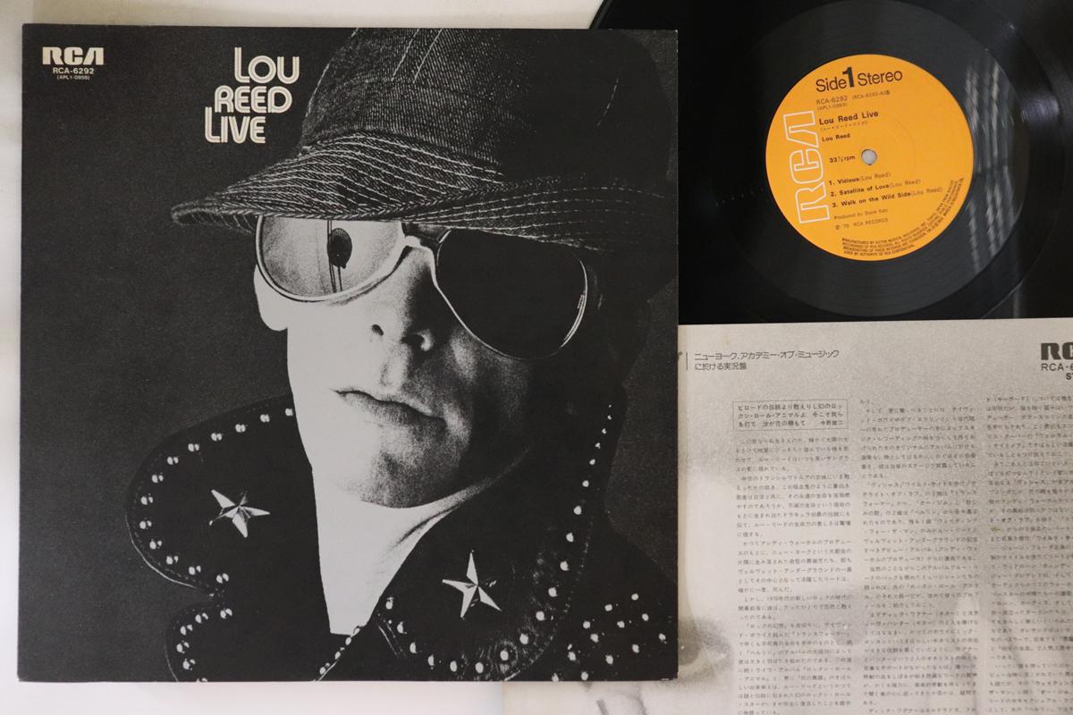 

LP Record LOU REED - Lou Reed Live RCA6292 RCA 1975 Japan Rock Used
