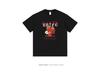 Unisex American Retro Hong Kong Style Strawberry Print T-Shirt - Summer Loose Fit