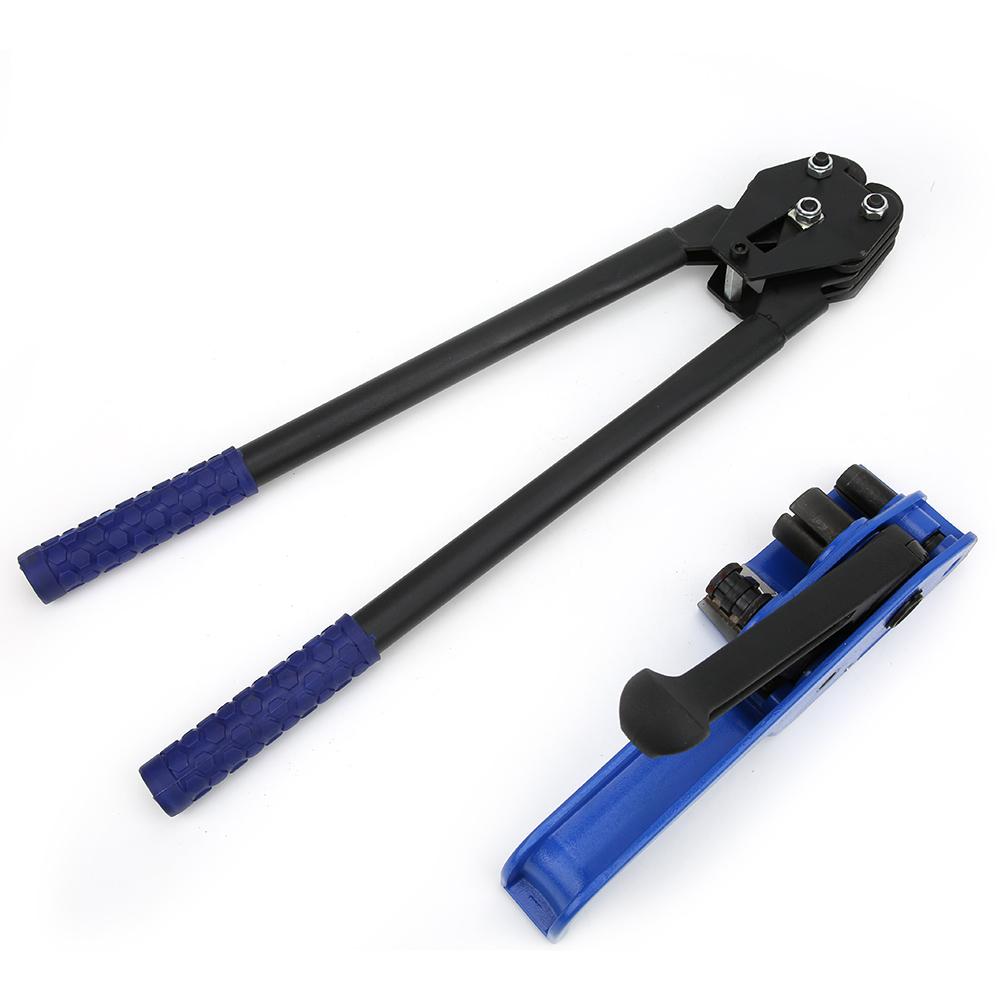 PPCelsiusPET Strap Manual Tensioner Cutter Crimper Packing Pliers Strapping Tool 16-19mm