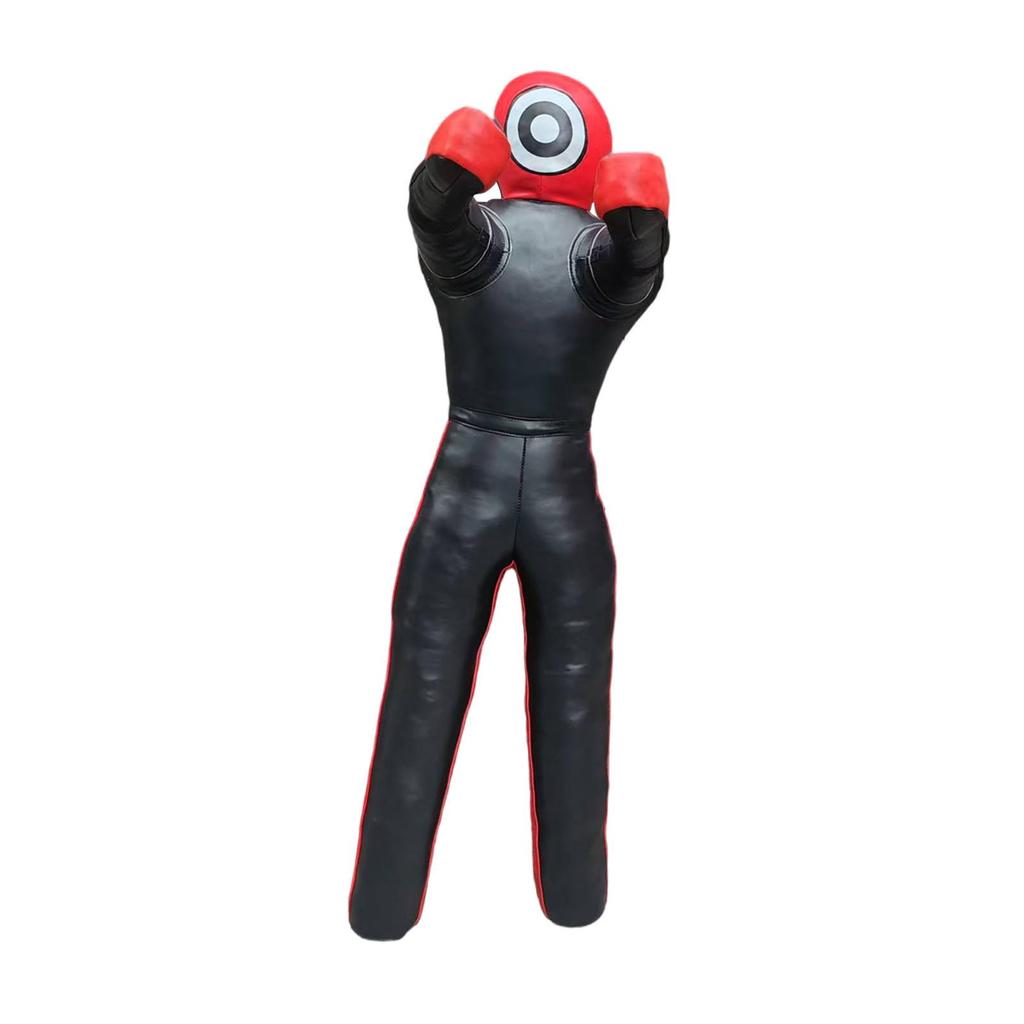 Copertura Manichino da Pugilato Grappling Wrestling Punching Pelle PU Non Riempito Personalizzabile