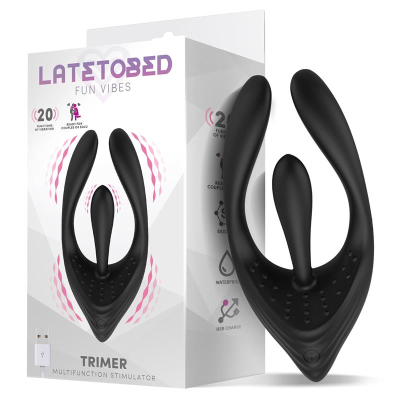 Trimer Stimulator 3 Flexible Motors USB Silicone