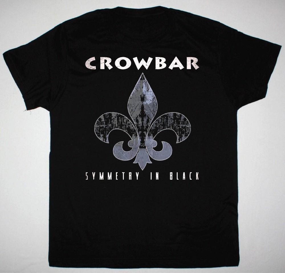 CROWBAR SYMMETRY IN BLACK NEW BLACK T-SHIRT Unisex T-Shirt S