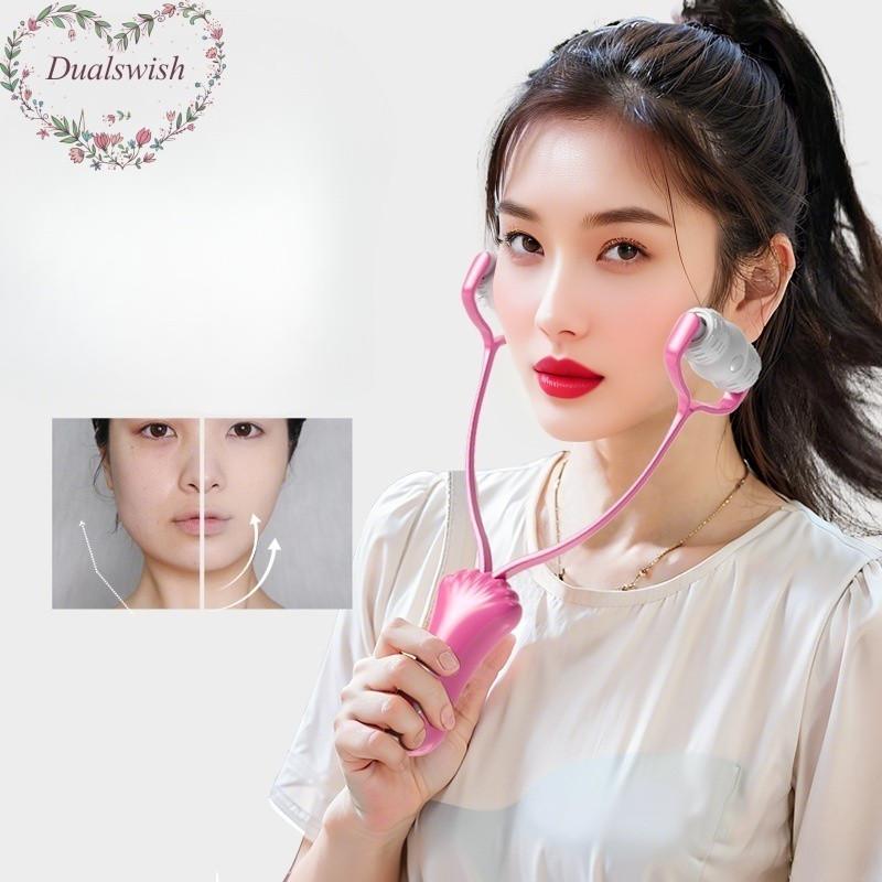 Handheld Roller Face Slimming Device Beauty Lifting Tightening V Face Slimming Double Chin Masseter Facial Massage Slimming Roller Tool Beauty Tool