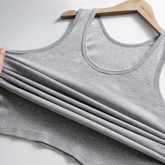 Herren Weste Rundhalsausschnitt Ärmellos Slim Fit Tank Tops Einfarbig Schnelltrocknendes T-Shirt Outdoor Street Wear