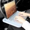 New Car Universal Laptop Stand Food And Beverage Stand Desk Steering Wheel Tray Table Stand Auto Interior Accessories Storage