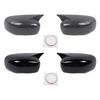 Car Rearview Mirror Decorative Frame Protective Cover For Dodge Charger For Chrysler 300C 2006-2010 Car Exterior Accessories , ABS Plastic