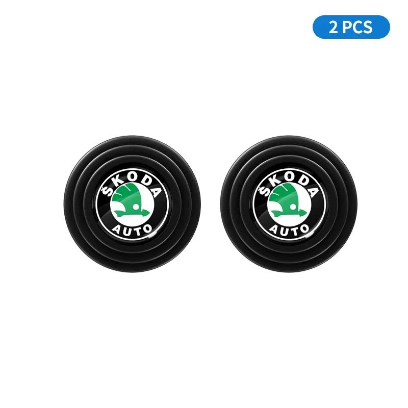 Car Door Anti-collision Shock Absorption Pad Sound Gasket For Skoda Octavia Fabia Superb Kamiq Kodiak Yeti Karoq Octavia RS XNB1