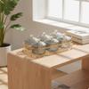 Countertop Snack Organizer Compartmentalized Candy with Lid Lidded Tray for