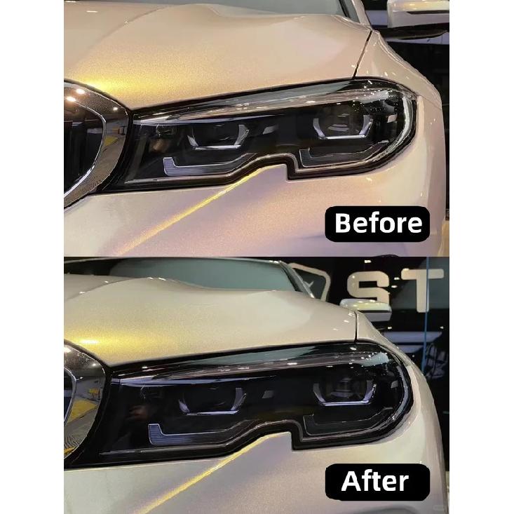 High Quality TPU PPF film 0.3*15M/3M/2M/1M/Rls Car Headlight Protective Film Self-healing Anti Scratches light black transparent