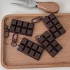 Simulated Chocolate Keychain Pendant Mini Realistic Chocolate Charm for Bags