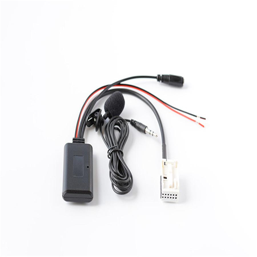 Bluetooth AUX Receiver w Microphone For Mercedes-Benz W169 W245 W203 W209 W164