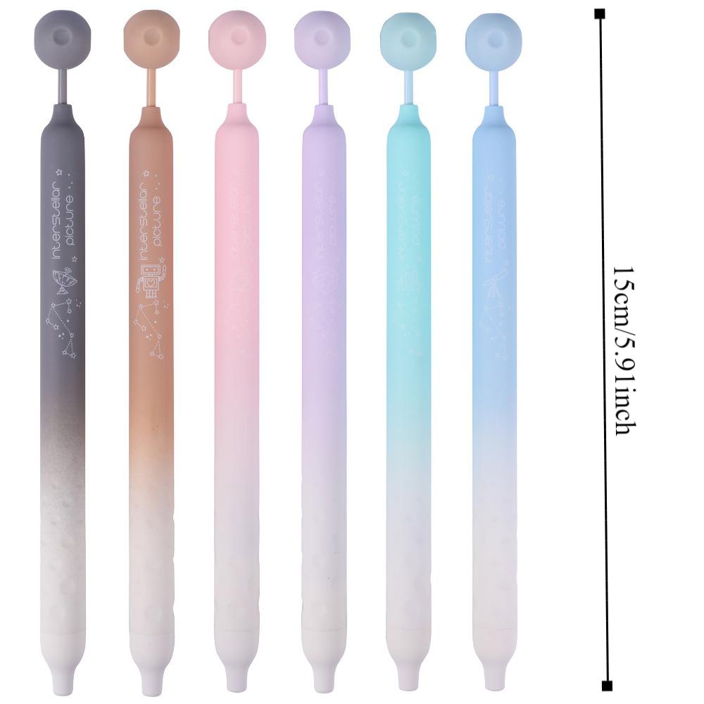 Black Ink Planet Neutral Pen Stationery Signature Pens Black Water Pen  Writing Supplies