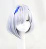 Amane Kanata Cosplay Wig with Net, Silver Blue, Heat-Resistant, Perfect for Halloween Costumes
