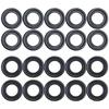 Oil Drain Plugs  Gasket Rubber Washer Wear Resistant Gasket Oil Drain Washer set Car Maintenance Gasket 10pcs for 12/14
