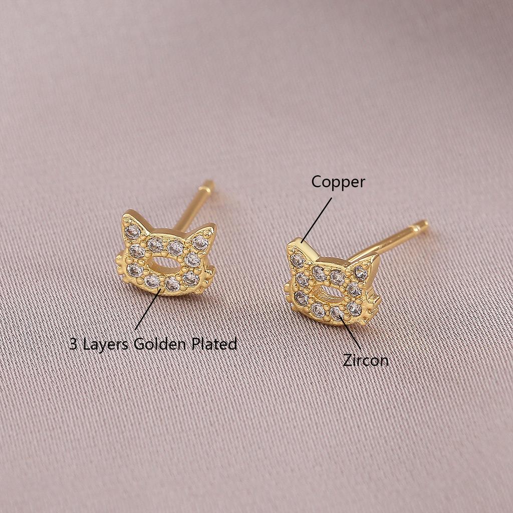 Love-shaped Earrings for Women. Animal-shaped Earrings. Fashionable and Simple Earrings.
