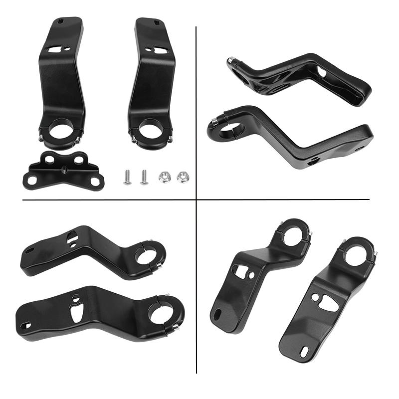 For Harley Low Rider ST FXLRST 2026 2026 2026-UP Motorcycle Accessories Black Front Full Fairing Support Bracket Mount Kit 2 PCS