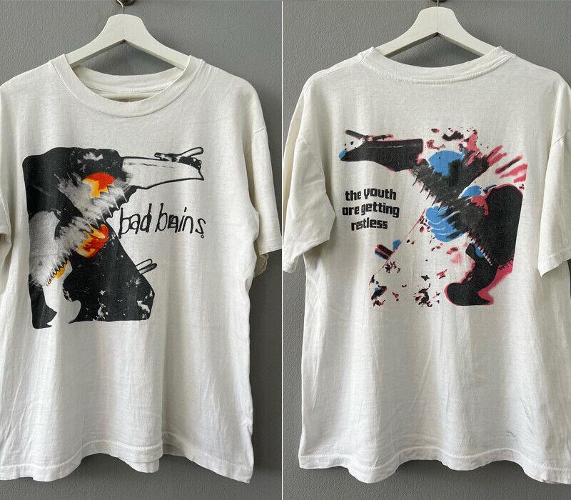 Bad Brains band - The Youth Are Getting Restless 2 side Unisex T shirt