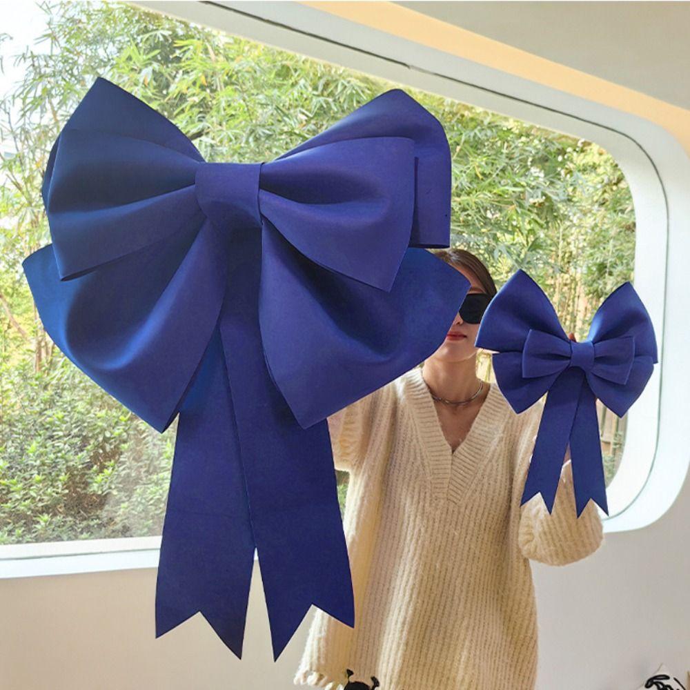 30/50/75cm Bow Knot Kit Handmade Christmas DIY Decor New Christmas Giant Bow