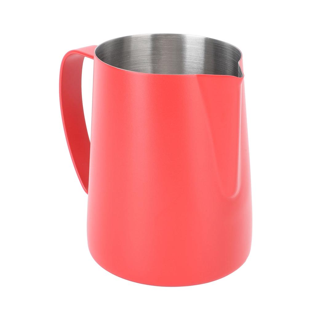 600ML Nádoba na pěnění mléka 304 Nerezová ocel Džbánek na pěnění mléka Špičatá hubička Džbánek na Latte Art s vnitřní stupnicí