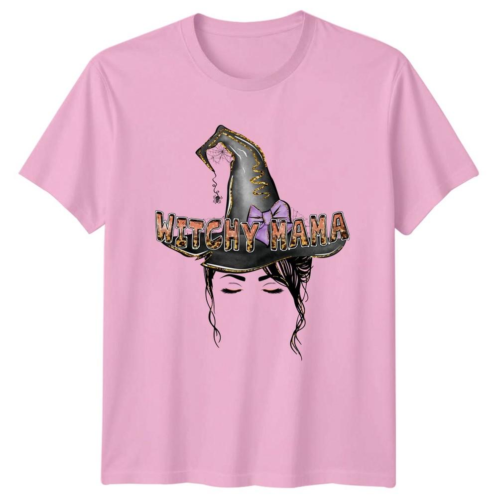 Funny Witchy Mama Unisexs TShirt Motherhood Halloween Gift For Her