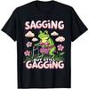 Lustiges schlaffes aber immer noch würgendes Witz Humor Unisex T-Shirt Baumwolle Unisex Streetwear Oversized T-Shirt Sommer Frühling O-Ausschnitt Lockere Tops