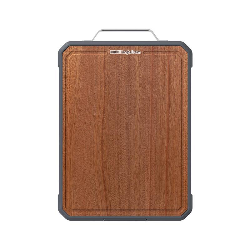 KOBACH Black Ebony Double-Sided Antibacterial Cutting Board 43x30x2.5cm