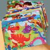 30-Piece Wooden Puzzle Set for Children's Educational Learning: Transportation, Animals, and Dinosaurs