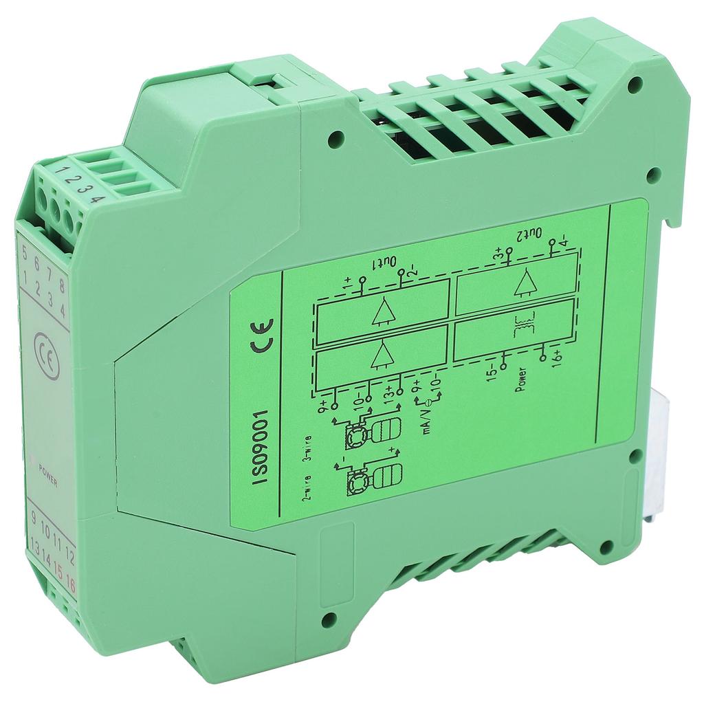 Isolator  1 Input 2 Output Current Voltage Transmitter Rail Mount Conditioner GLG