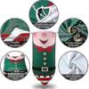 6 Pcs Christmas Face Bandanas Multi-functional Neck Gaiter Scarf Headwear Headband For Unisex Xmas Dress