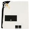Drawstring Children Toys Storage Bag Massive Capacity House Appearance Black