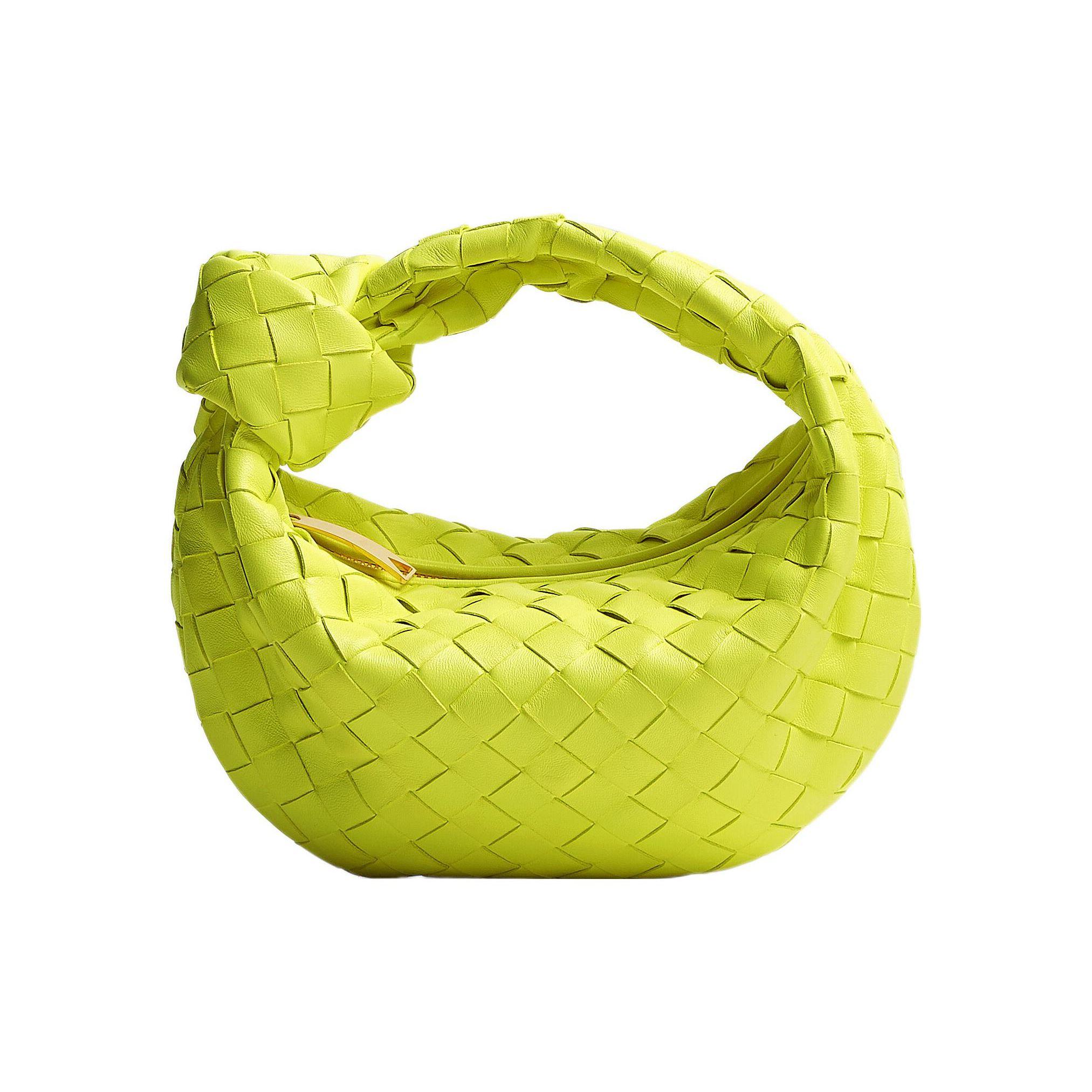 

Bottega Veneta Mini Jodie Bag Acid Kiwi/Gold Women Top_handle Green 651876-VCPP5-7302 Basic Set (Bag+Dust Bag)