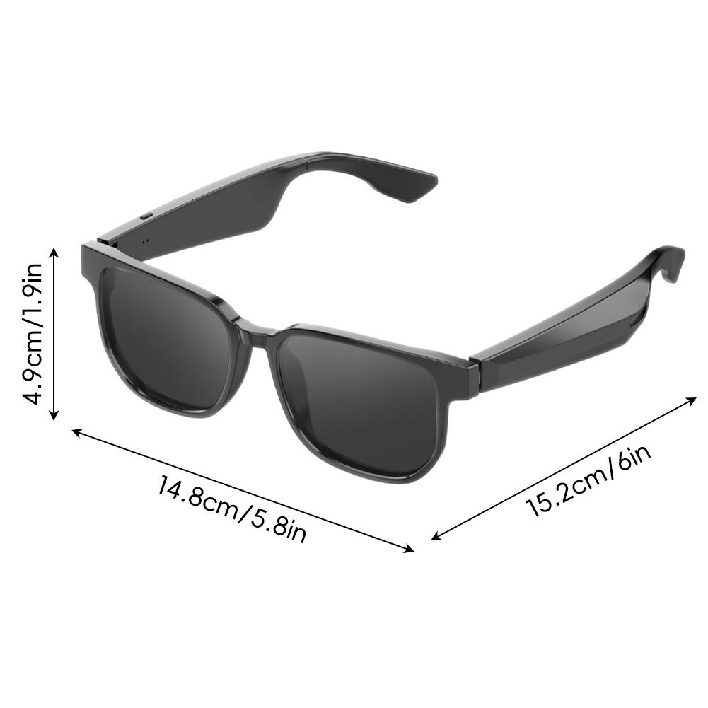 KI Smart Bluetooth Audiobrille Outdoor-Sport Anruf Navigation Ultraviolett-Schutz Sonnenbrille