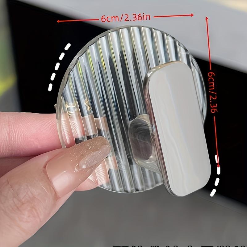 Luxury Wall-Mounted Hair Accessory Organizer Hooks - No-Drill, Adhesive, Traceless, Dual-Long Stick for Headbands & Scrunchies Storage, Easy Install