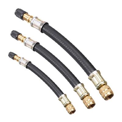 Tire Valves Extension Adapter Flexible Tire Valves Extension Universal Extension for Quick Inflation & Pressure Checking