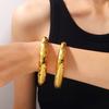 Light luxury Hong Kong style retro bracelet stainless steel gold-plated non-fading bracelet personalized simple bracelet jewelry women