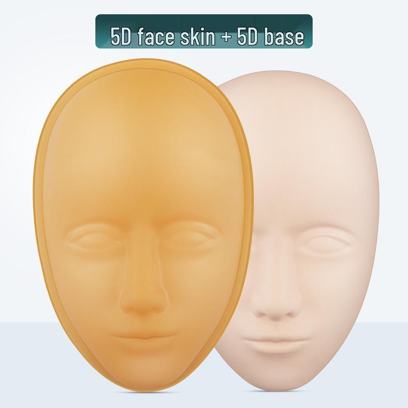 Beginner Microblading Practice Skin: Eyebrow & Eye Module Simulation