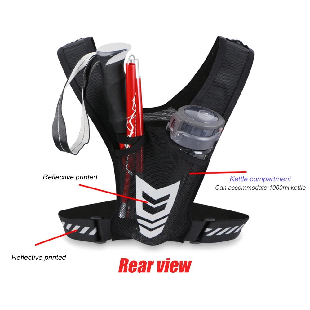 Reflective Running Phone Holder Vest For Men And Women, Jogging, Walking, Exercise,Gym, Workout, 1Pc Adjustable Strap Key Pocket