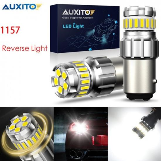 

2x 6500K Super White 1157 BAY15D 23-SMD LED Tail Stop Brake Light Bulbs 7528 12V