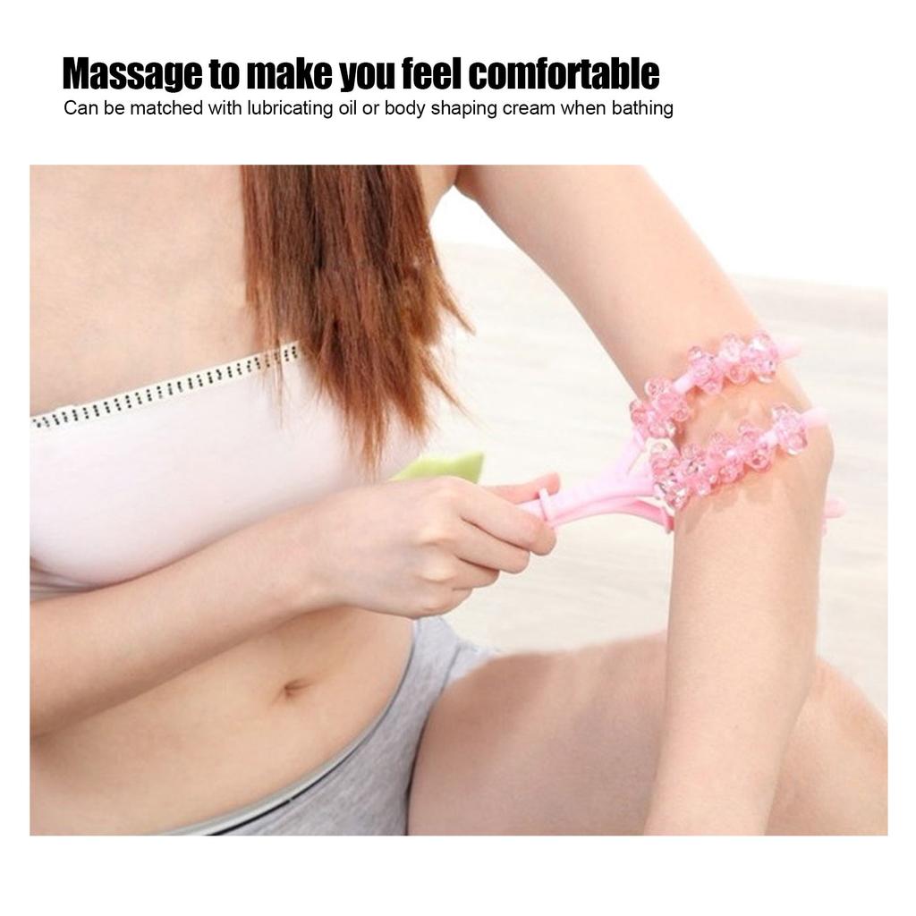 Y Shaped Arm Roller Massager Household Portable Arm Slimming Shaping Massage Tool
