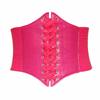 Black Sexy Women's Corset Top Female Gothic Clothing Underbust Waist Sexy Bridal Bustier Body Slimming Wide Belts Dress Girdle