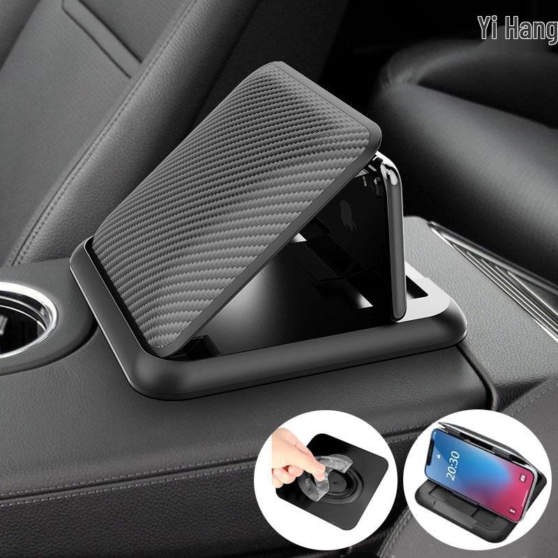 Universal Car Phone Holder with Anti-Slip Pad for Enhanced Dashboard Navigation