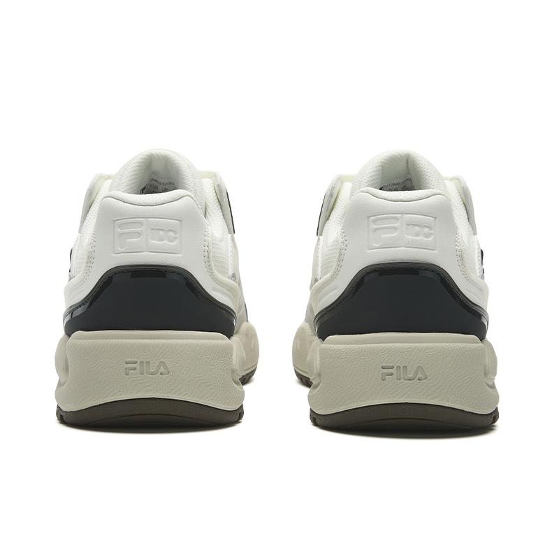 Men's Sneakers FILA COMP Skate Shoes Men's Low-top White Cotton Candy/Shadow Black Gray