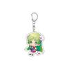 55MM Anime Welcome to Demon School Iruma kun Keychain Suzuki Iruma/Valac Clara  Key Chain Acrylic Model Plate Christmas Gifts