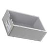Desktop Storage Box Plastic Desk Makeup Organizer Stationery Supplies Storage Box with Drawer Grey