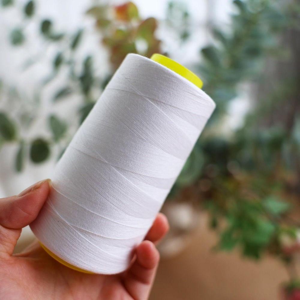 3000 Jardas Linha para Jeans em Cones Bobina Linha de Poliéster Novos Suprimentos de Costura para Máquina de Costura e à Mão