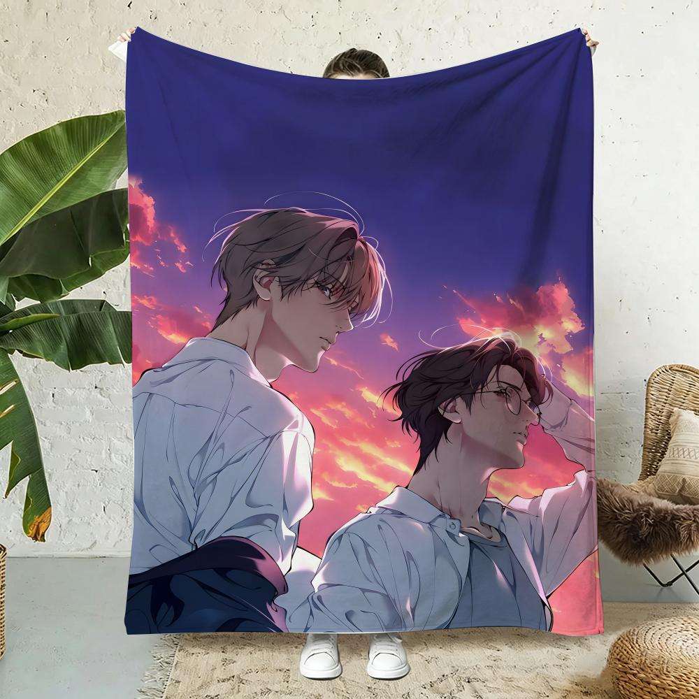 Lost In The Cloud Throw Lightweight 240G Flannel Blanket Soft Skin-Friendly For Summer Cooling