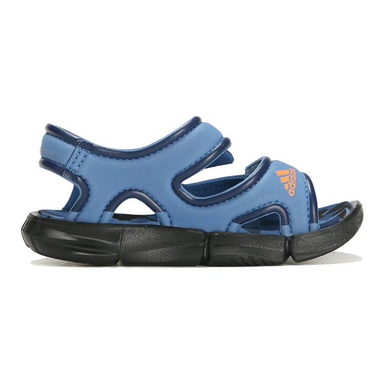 Adidas Non-Slip Anti-Kick Shock Absorbing Wear-Resistant Breathable Kids Sandals Kids Sandals Blue DB2528
