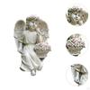 Englestatue Solcellelampe Figur til Hage