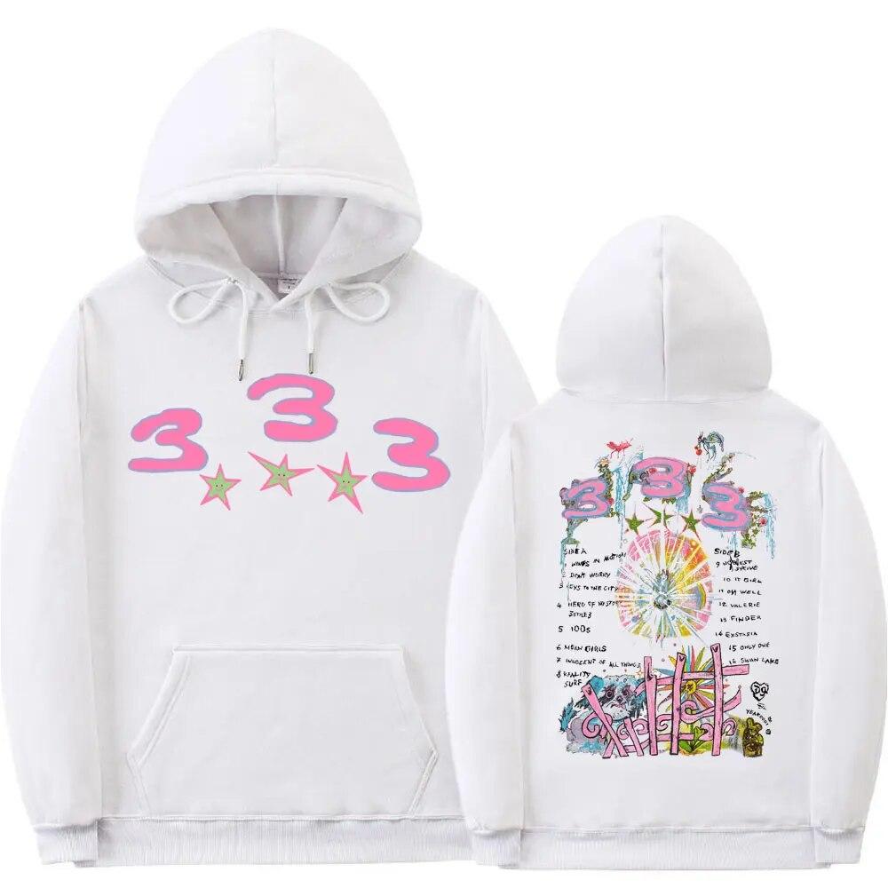 Bladee 333 Hip Hop Trend Skate Drain Gang Hoodie Tops Unisex Hipster Casual Sweatshirt Unisex Women Fashion Artistic Sense Hoodies